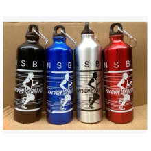 Bouteille en aluminium extérieure de sports, bouteille en aluminium des véhicules à moteur de bouteille de sport de bicyclette